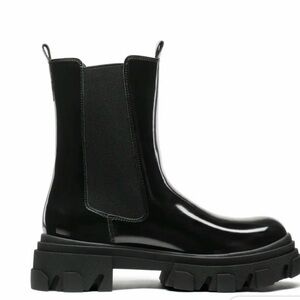 Dream Pairs Black Chunky Chelsea Boots
